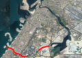 Dubai Canal sträckning